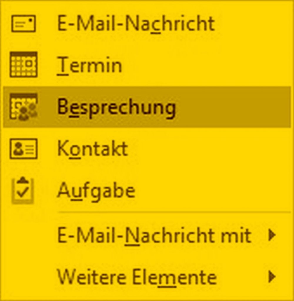 Outlook Terminvereinbarung Einstellung