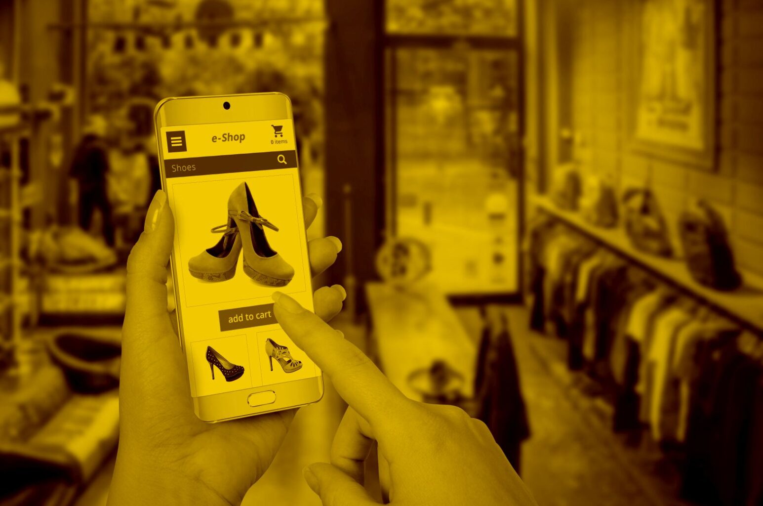 Onlineshopping mit wenigen Klicks