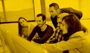 Startup Team nutzt viele Vorteile